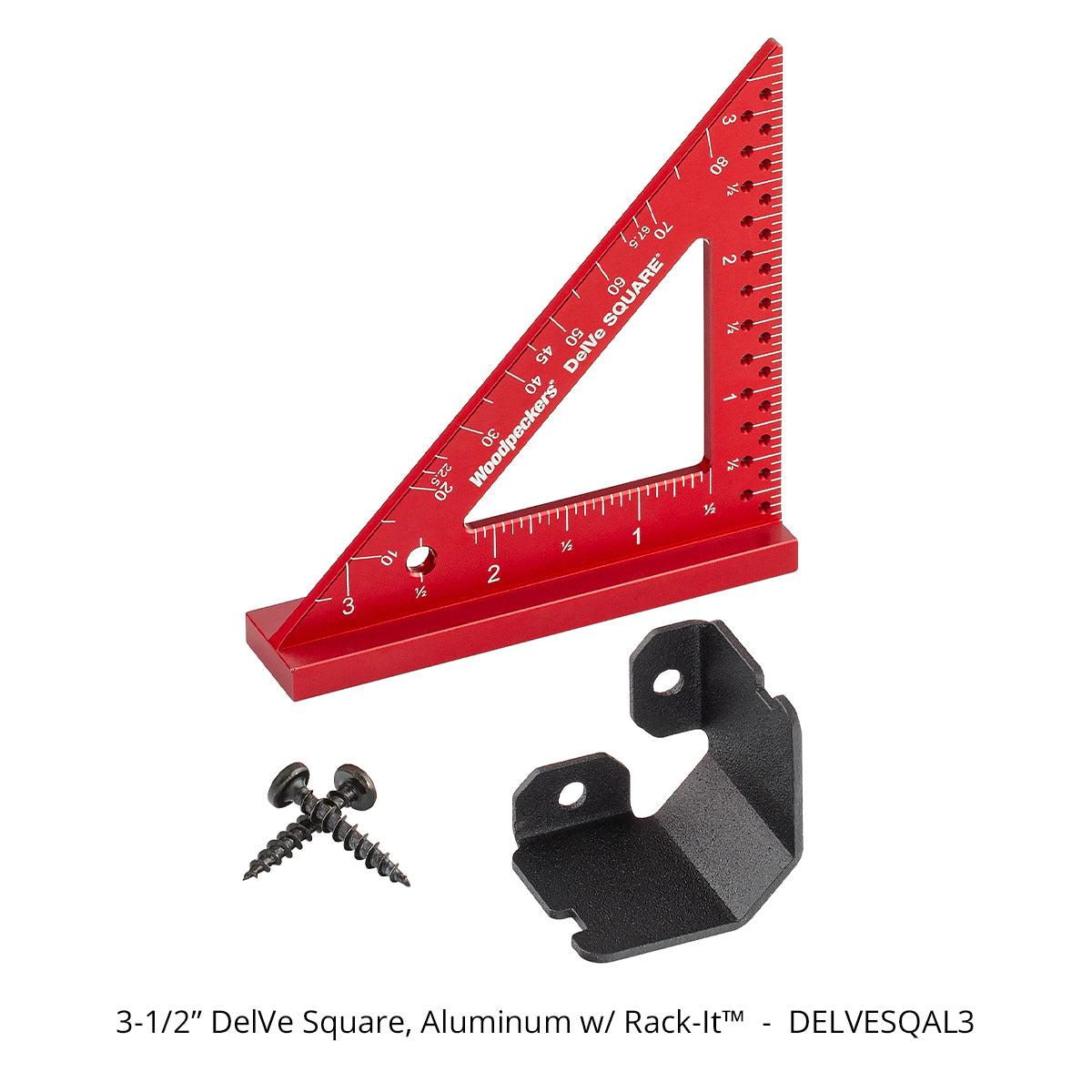 Woodpeckers 3 3/4-inch Carpenter's Square