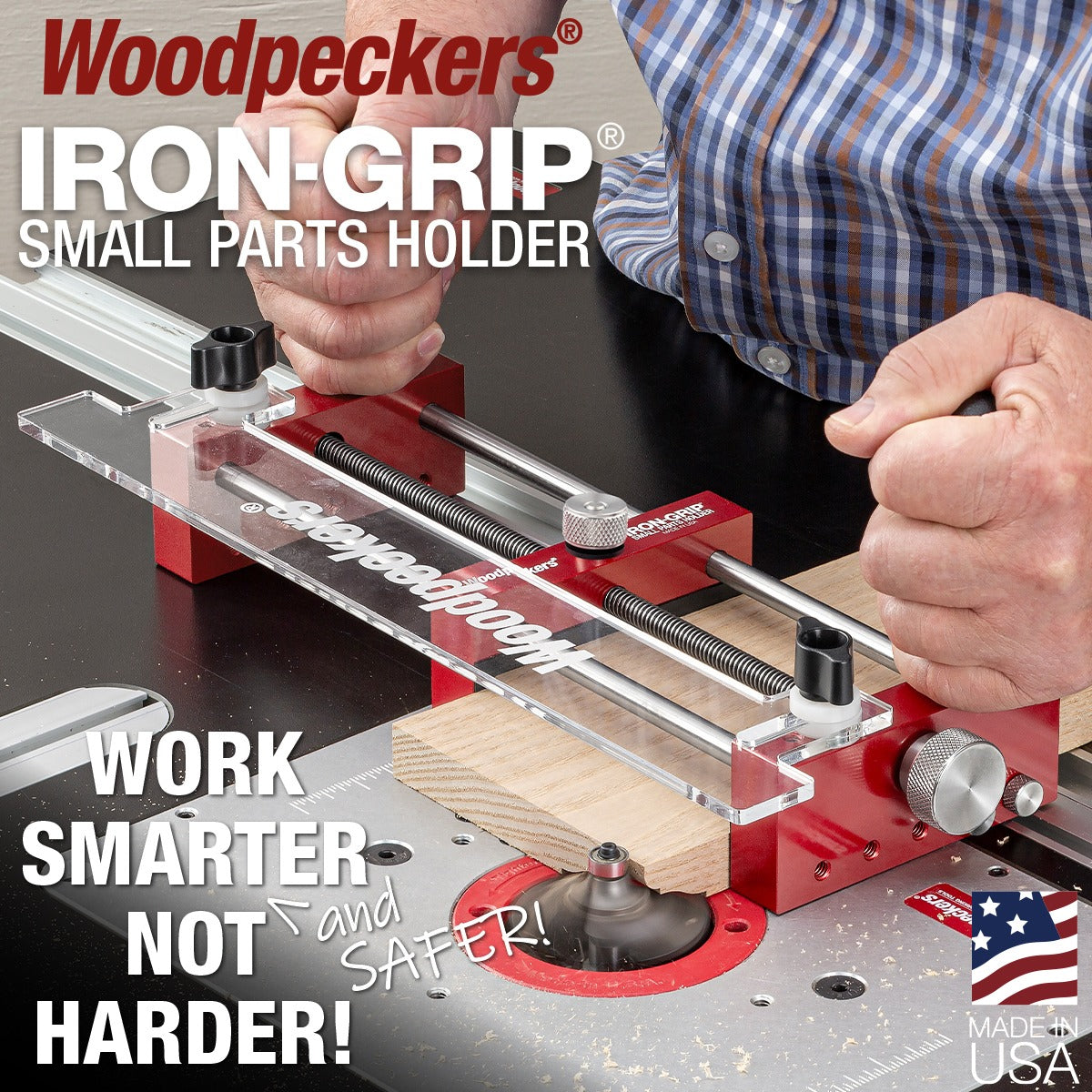 Woodpeckers Iron Grip Small Parts Holder